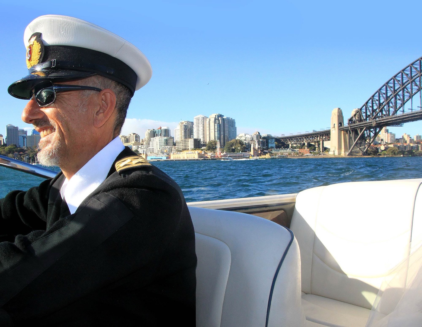 VIP water-taxi transfer on Sydney Harbour